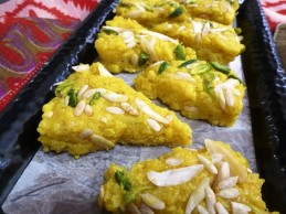 Easy and Quick Mango Kalakand (No Mawa, No Condensed Milk) Recipe